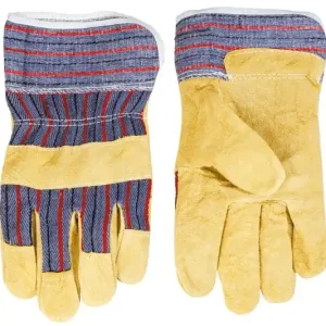 Ostatnie sztuki Rękawice robocze, dwoina bydlęca żółta, 10.5"